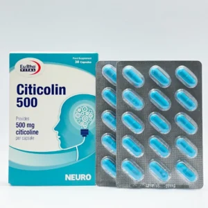 کپسول سیتی کولین 500 میلی گرم یوروویتال 30 عدد