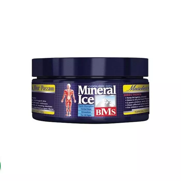mineralice ژل خنک کننده بدن مینرال آیس بی ام اس 100 میلی لیتر - تصویر 1