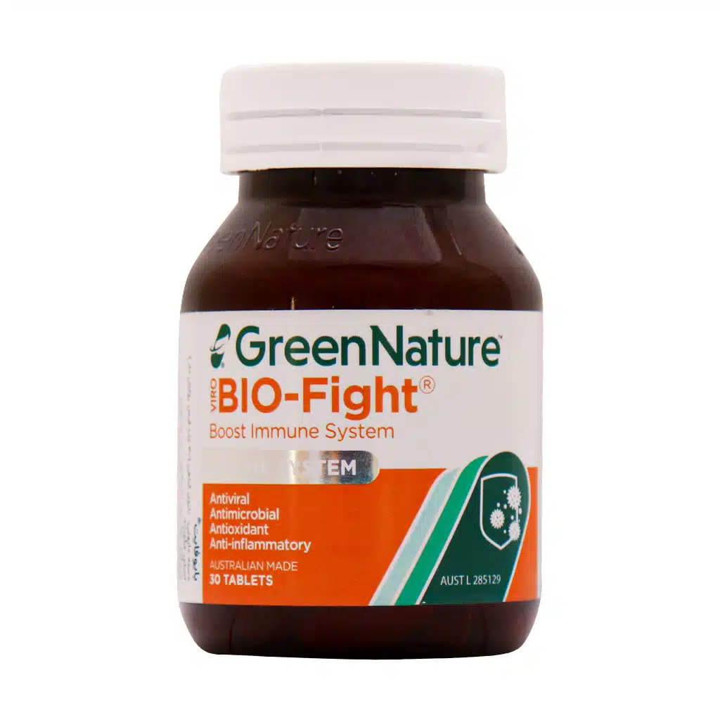 Green-Nature-Cold-BioFight-Tablets-30-2.jpg قرص بایو فایت گرین نیچر تقویت سیستم ایمنی و ریه 30 عدد - تصویر 1