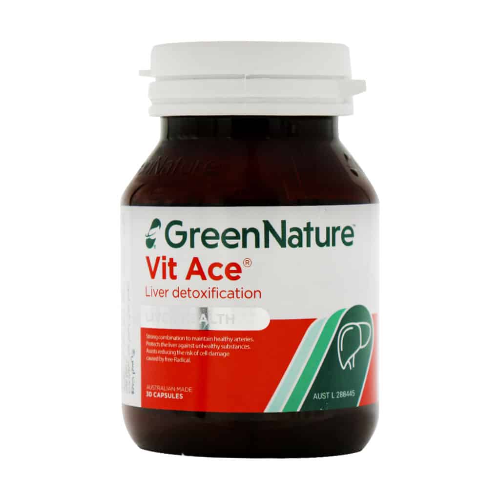 Green-Nature-Vit-Ace-Capsules-1 کپسول ویت ایس گرین نیچر 30 عدد - تصویر 1
