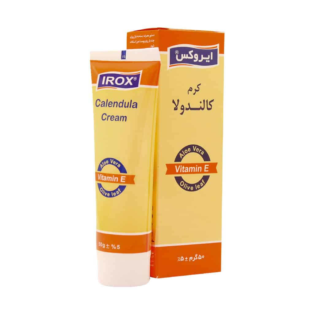 Irox-Calendula-Cream-100-g کرم کالاندولا ایروکس ضد التهاب و التیام بخش - تصویر 1