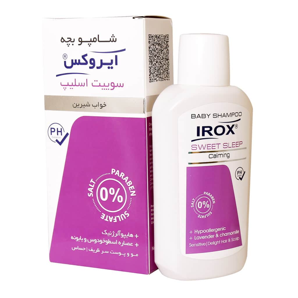 Irox-Sweet-Sleep-Baby-Shampoo-200 شامپو بچه سوئیت اسلیپ ایروکس ۲۰۰ گرم - تصویر 1