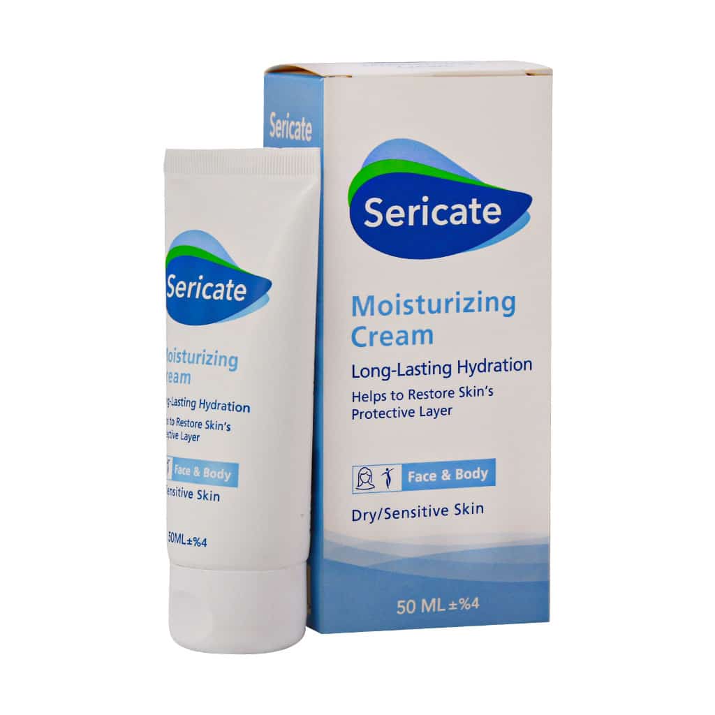Sericate-Moisturizing-Cream-For-Dry-And-Sensitive-Skin-50 کرم مرطوبکننده سری کیت مناسب پوست خشک و حساس - تصویر 1