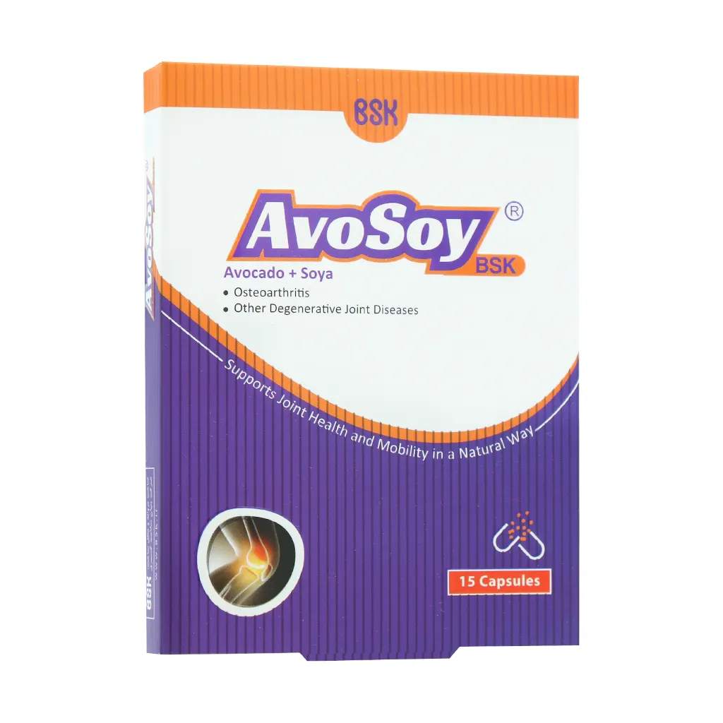 BSK-Avo-Soy-20-Caps (1) کپسول آوسوی بی اس کی 15 عدد - تصویر 1