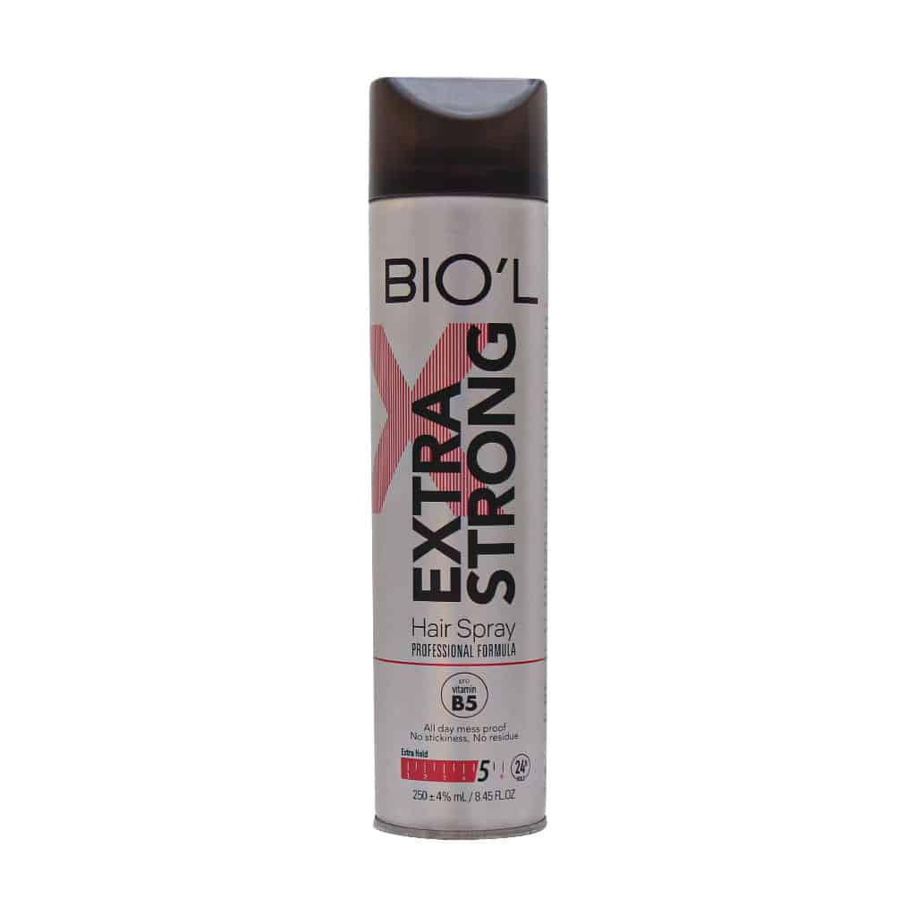 Biol-Hair-Spray-Extra-Strong-model-2 بیول اسپری موی اکسترا 500میل - تصویر 1