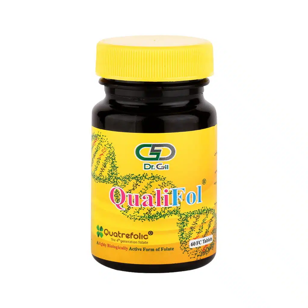 Dr-Gil-Quali-Fol-60-Tablets.jpg قرص کوالی فول دکتر گیل 60 عدد - تصویر 1