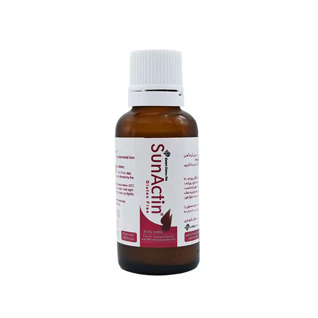 Eadeh-Darou-Teb-Sun-Actin-Iron-Oral-Drop.jpg (1) قطره خوراکی آهن سان اکتین ایده دارو طب - تصویر 1