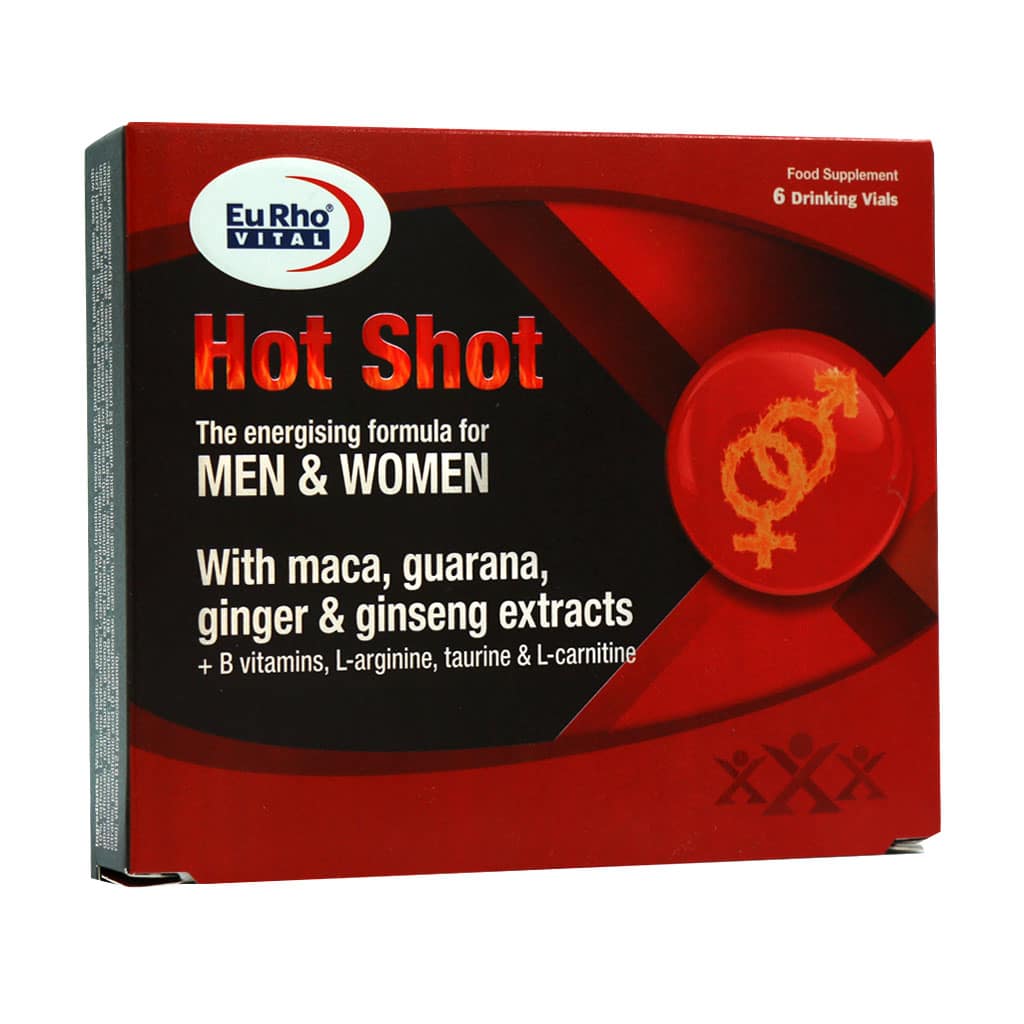 Eurhovital-Hot-Shot-6-Drinking-Vials ویال خوراکی هات شات یوروویتال ۶ عدد - تصویر 1