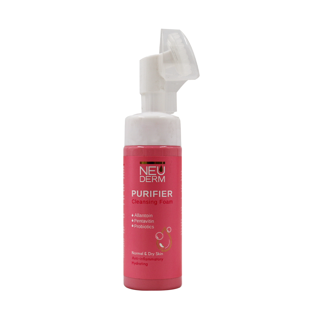 Neuderm-Normal-And-Dry-Skin-Cleansing-Foam-150-ml (1) فوم شستشوی صورت پوست خشک و نرمال نئودرم 150 میلی لیتر - تصویر 1