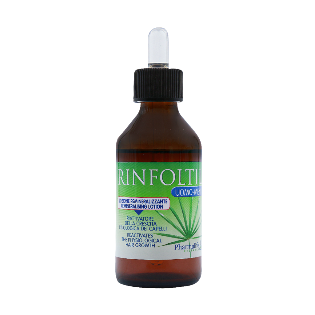 Pharmalife-Rinfoltil-Remineralising-Lotion-For-Men-100-ml لوسیون تقویتکننده مو رینفولتیل آقایان فارمالایف ۱۰۰ میلیلیتر - تصویر 1