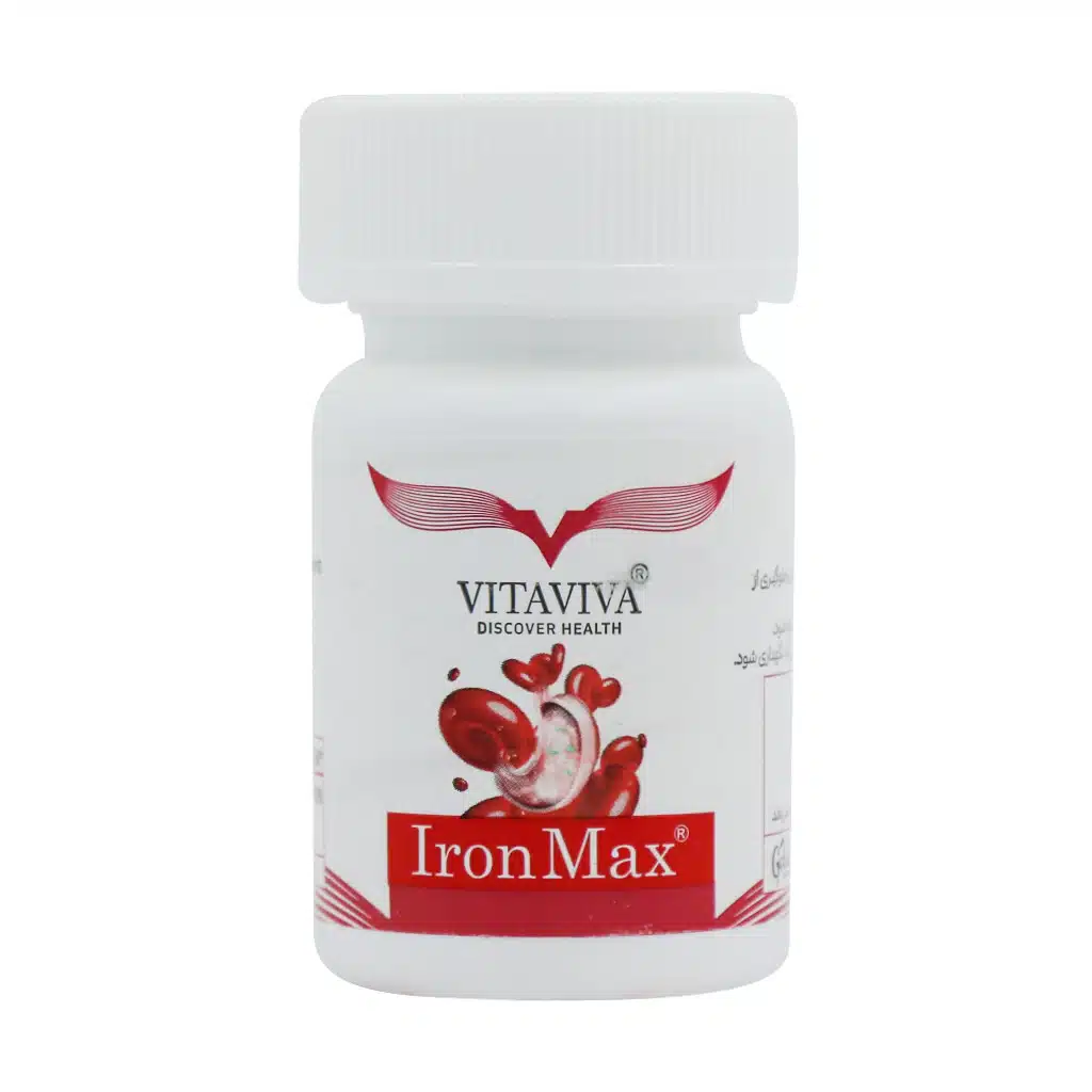 Vitaviva-IronMax-60-Tabs.jpg قرص آیرون مکس ویتاویوا ۶۰ عدد - تصویر 1